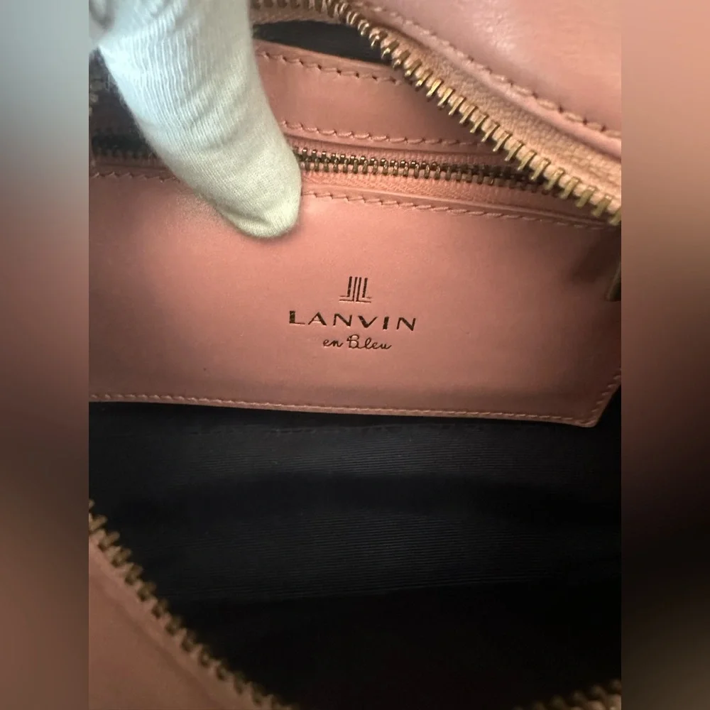 Lanvin Pink Crossbody Bag with Tassel - Picture 7 of 7